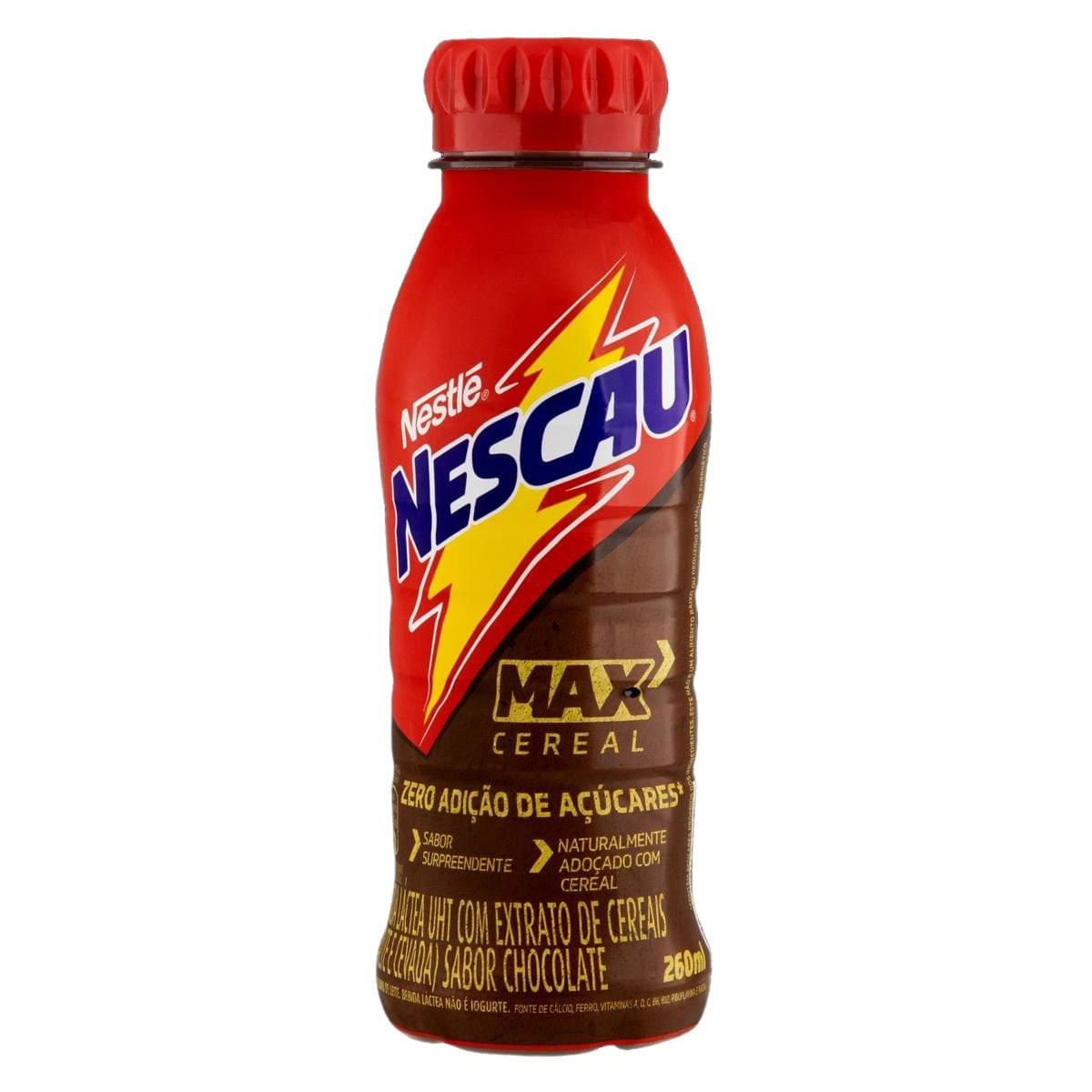 Nescau Bebida Lctea Chocolate Max Cereal Garrafa 260ml