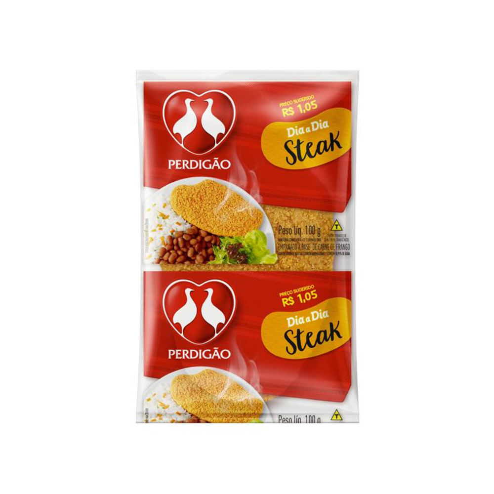 Perdigo Steak De Frango Perdigao 100g