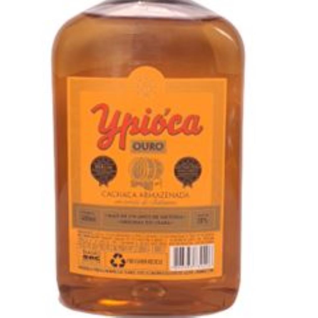 Cachaa Ouro Ypica Garrafa 480mL