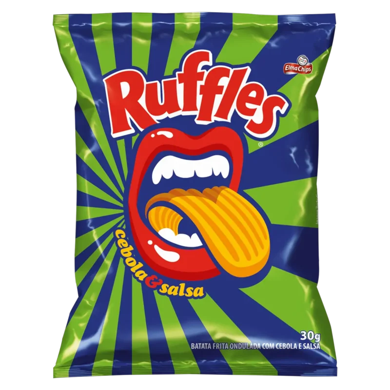 E Chips Ruffles Cebola E Salsa 30g