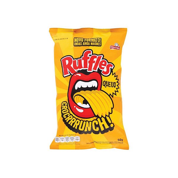 Elma Chips Batata Ruffles Queijo 50g