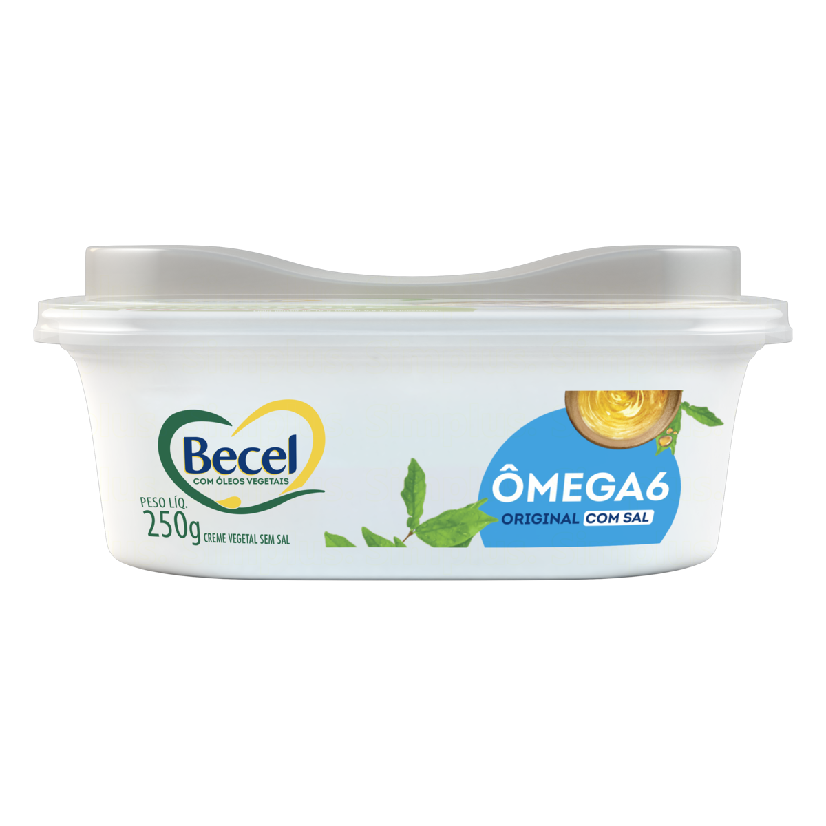 Becel Creme Vegetal Original Com Sal Pote 250g