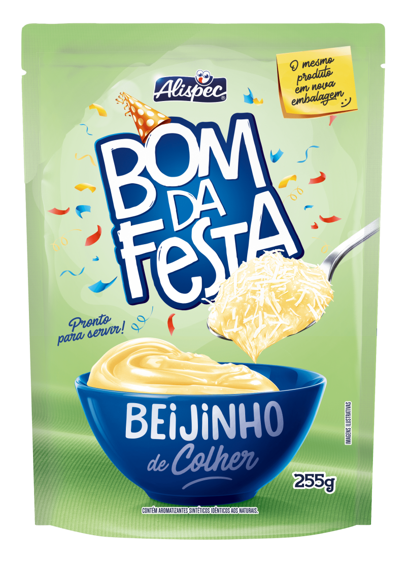 Alispec Beijinho Colher Bom Da Festa 255g