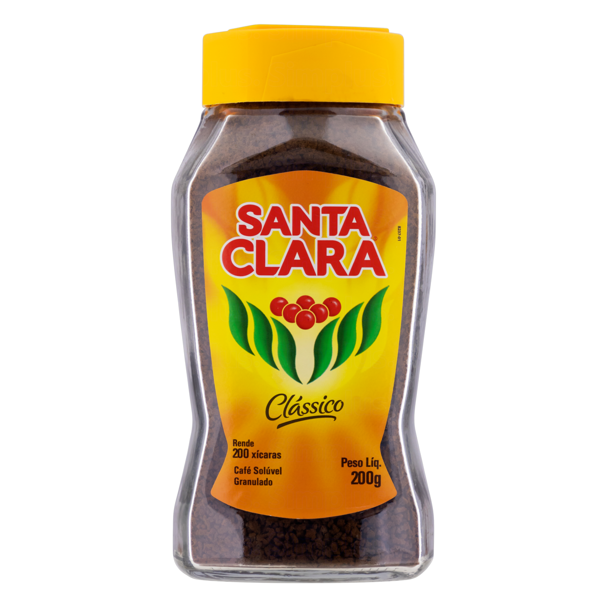 Santa Clara Caf Solvel Granulado Clssico Vidro 200g