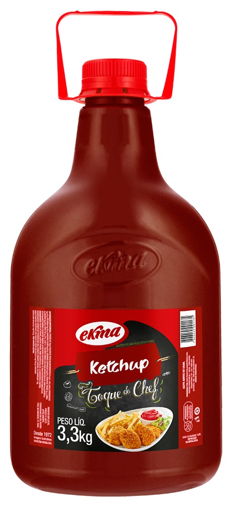 Ekma Ketchup Tradicional Galao 3,3 Kg