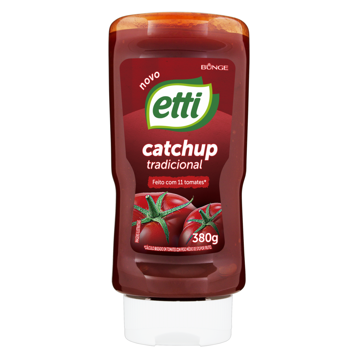 Etti Ketchup Tradicional Squeeze 380g