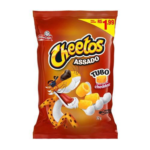 Cheetos E Chips Tubo 32g