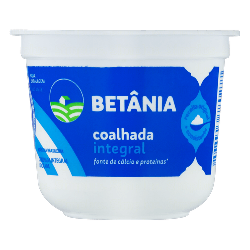 Betnia Coalhada Integral Pote 140g