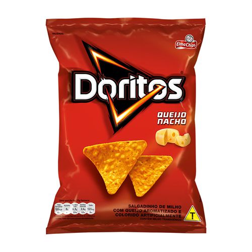 Elma Chips Salga 48g Doritos Queijo Nacho