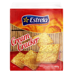 Estrela Biscoito Cream Cracker Pacote 400g