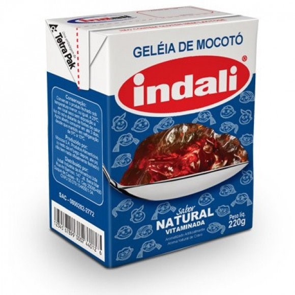 Indali Geleia De Mocot Natural Tetra Pak Unidade 220g