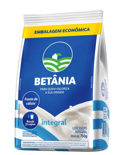 Betnia Lcteos Leite Em P Integral 750G