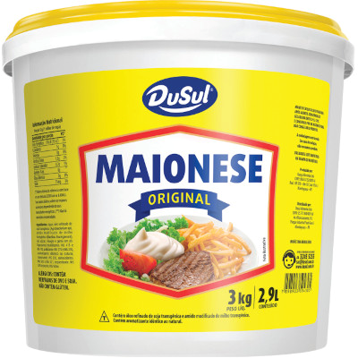 Dusul Maionese 3kg Balde