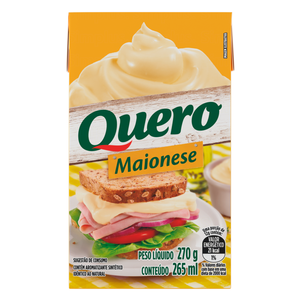 Quero Maionese 270g