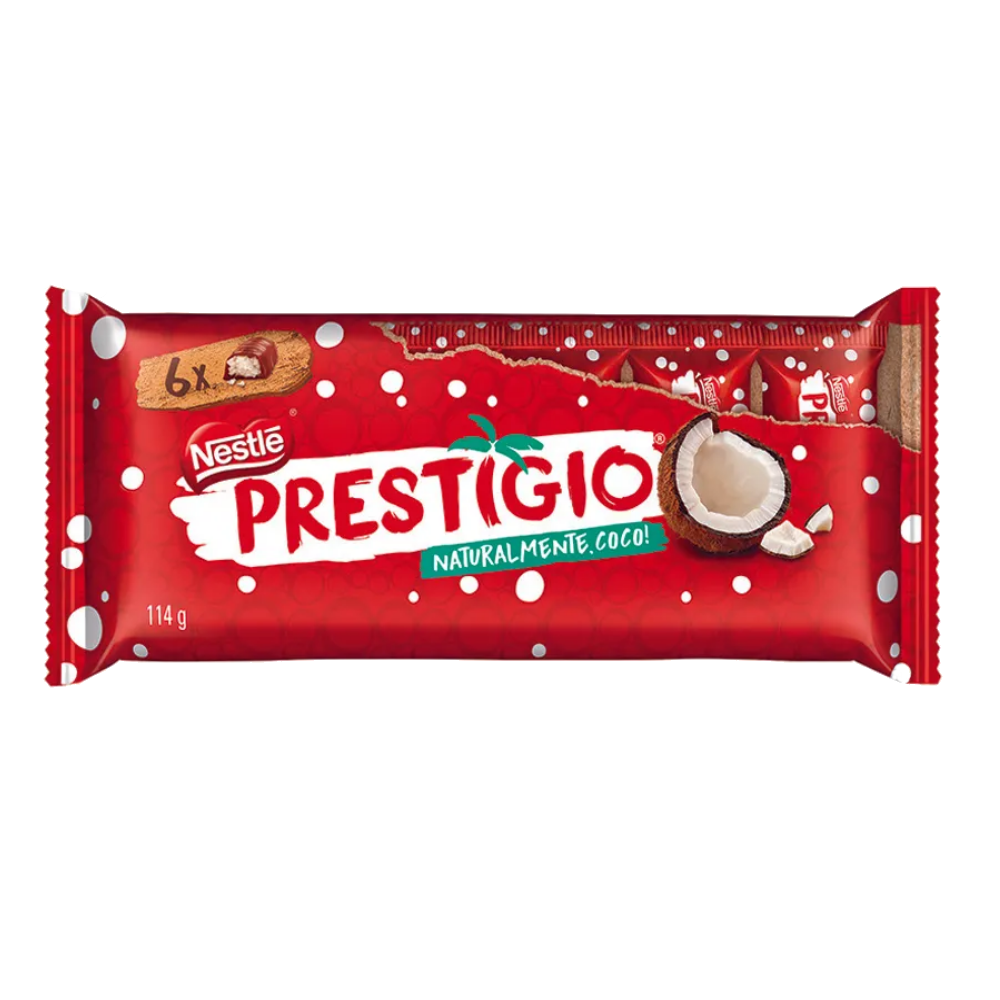 Nestl Chocolate Prestgio Ao Leite Flowpack 114g