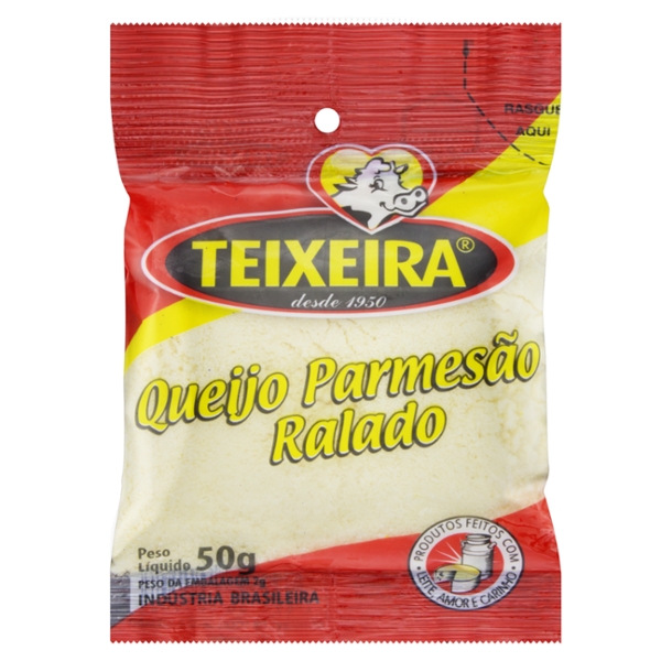 Queijo Parmeso Ralado Teixeira 50g