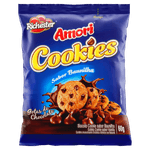 Richester Cookies De Baunilha Com Gotas De Chocolate Amori Pacote 60g