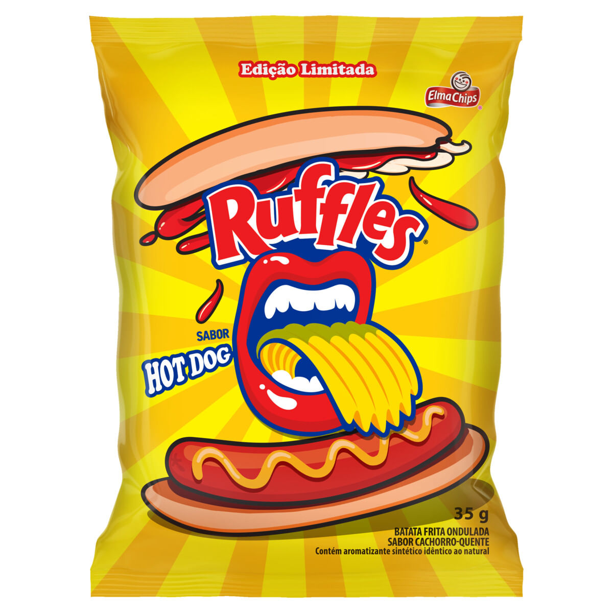 Ruffles E Chips Lanch Hot Dog 35g