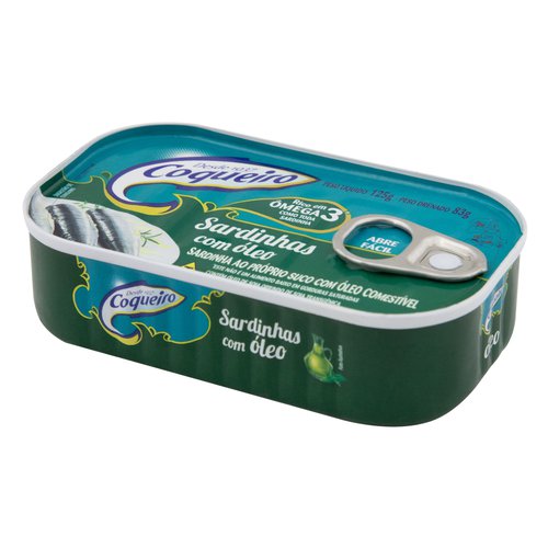 Coqueiro Sardinha Oleo 125g-pai