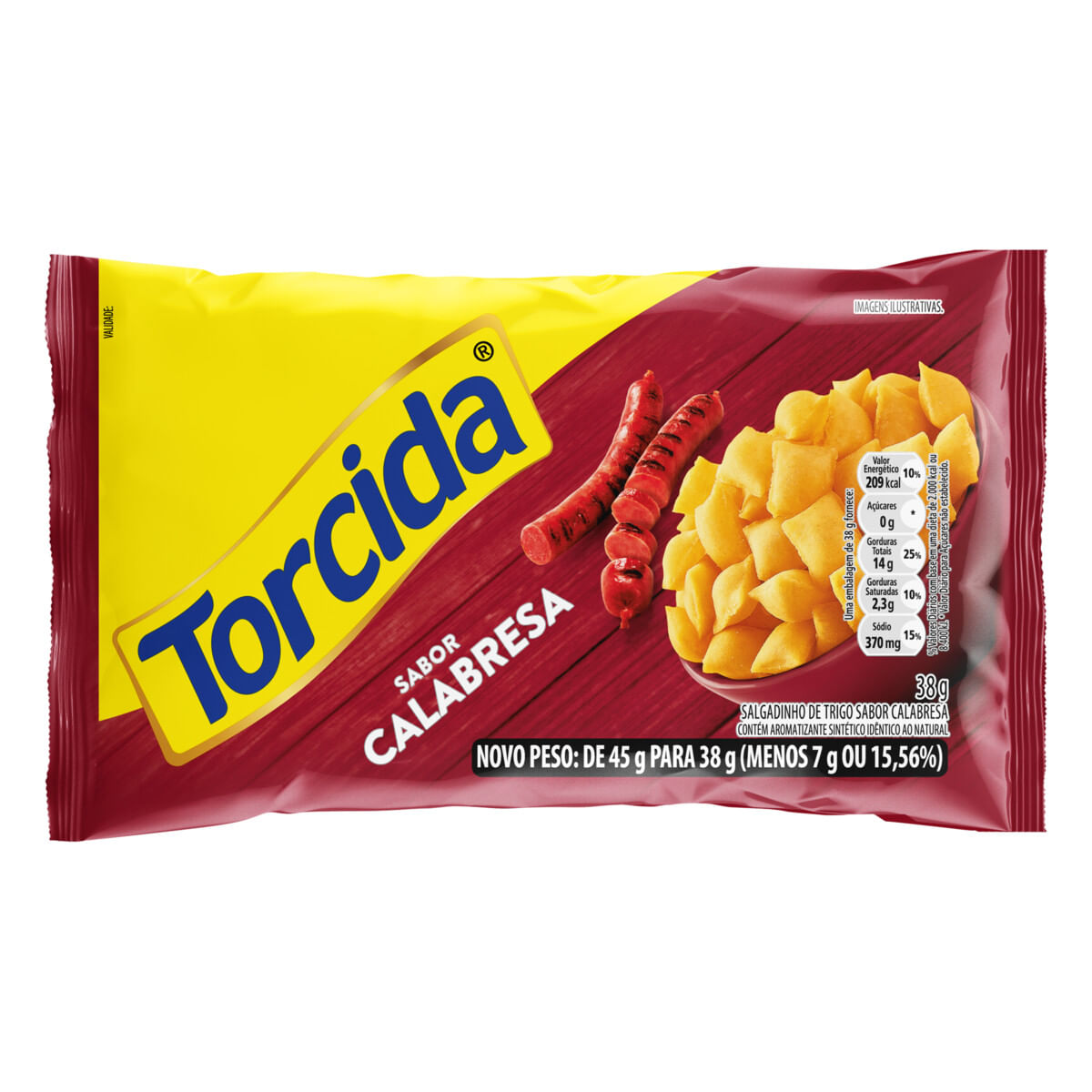 Torcida Jr Calabresa 38g