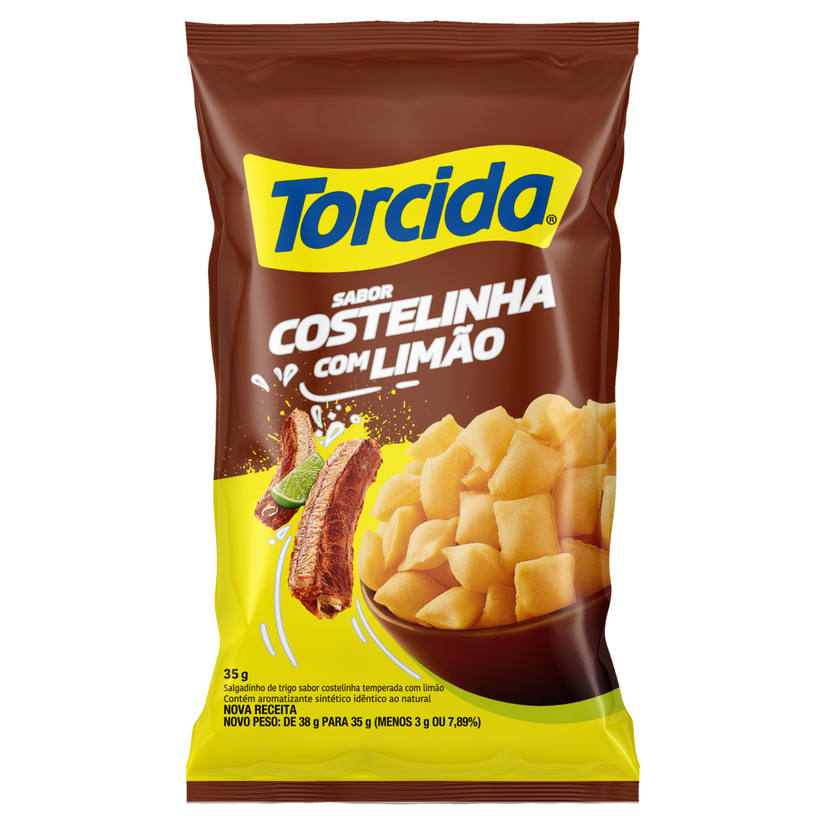 Torcida Salg Costela Com Limao 35g