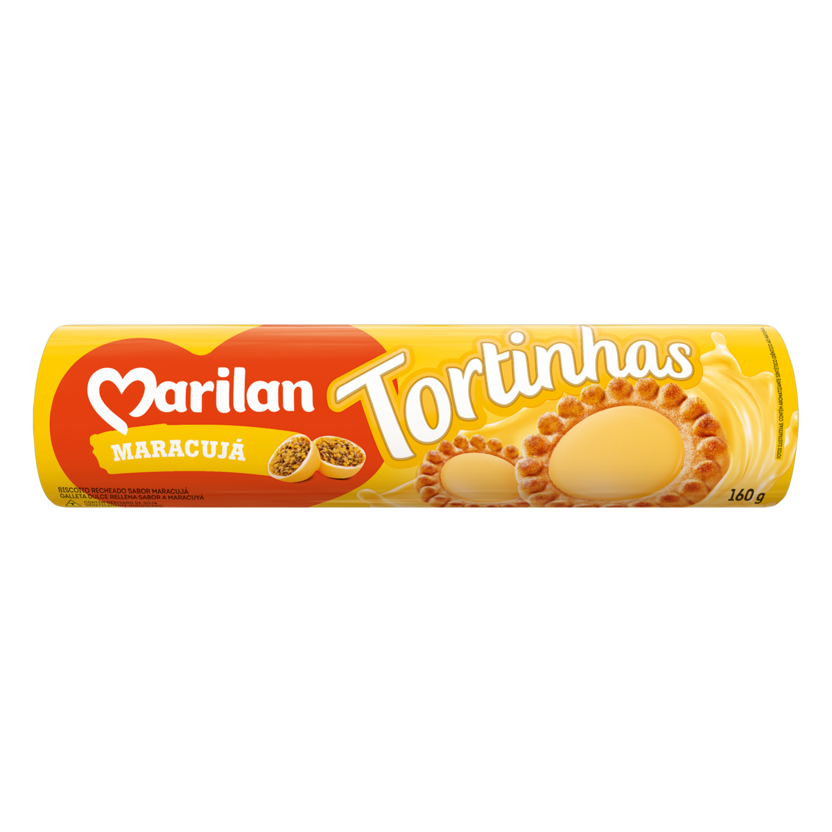 Marilan Biscoito Tortinhas De Maracuj 160g