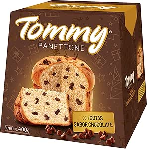 Panettone tommy com gotas de chocolate 400g