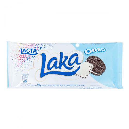 Laka Oreo White Chocolate Bar Brazil