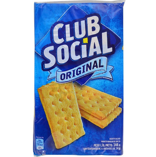 Club Social Biscoito Original 144g