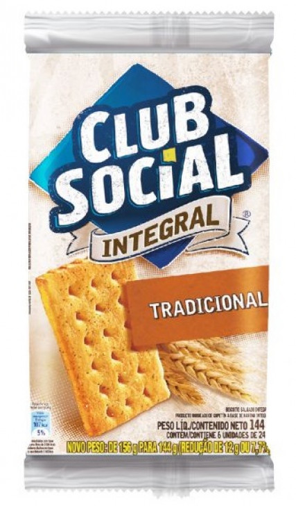 Club Social Galletita Integral X 144 Gr