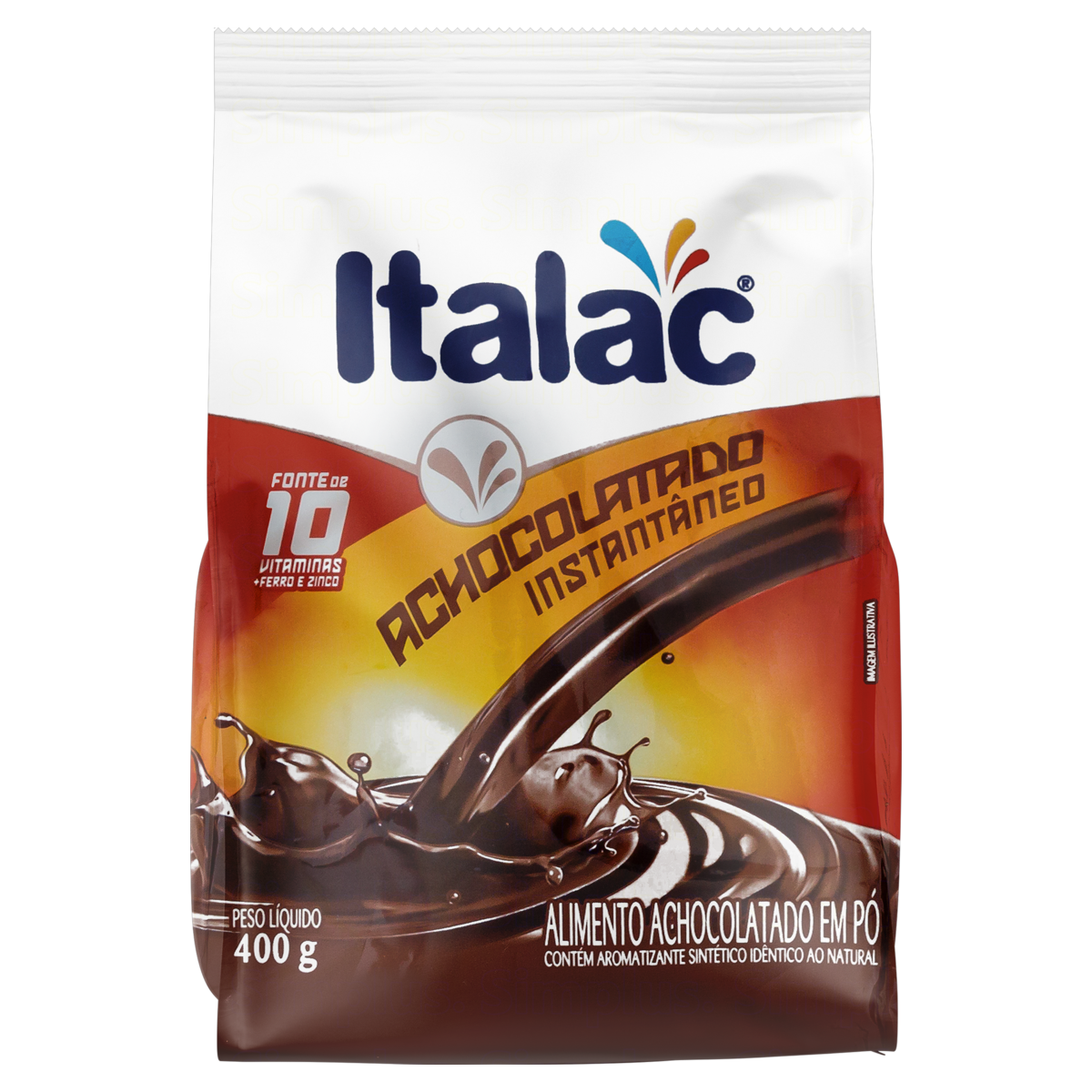 Italac Achocolatado Em Po Sache 400g