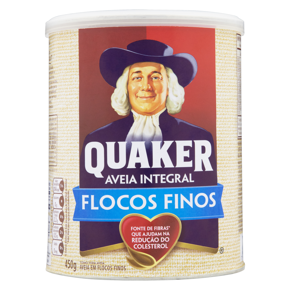 Aveia Quaker Flocos Finos 1x450g Lt (24)