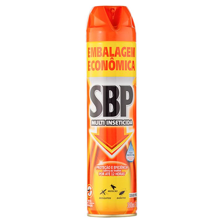 Inseticida Sbp Aer 380 Ml Multi Inseticida Tradicional