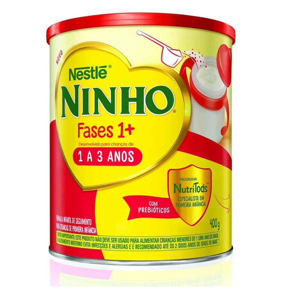 Nestl Composto Lcteo Em P Prebio Fases 1+ NINHO 400g