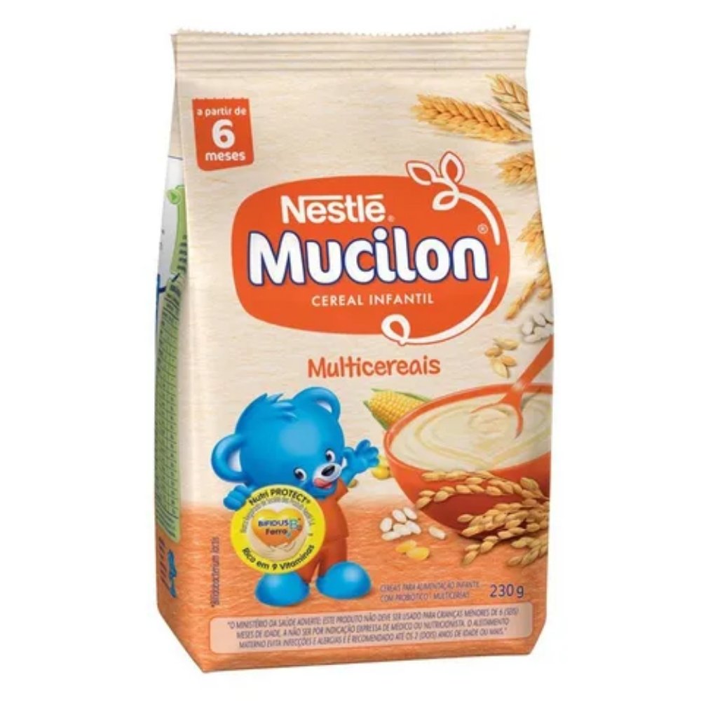 Nestle Mucilon Multicereais Sach 230g - Nestl