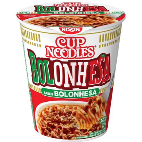 Nissin Cup Noodles Fid. Instan. Bolonhesa 72gr