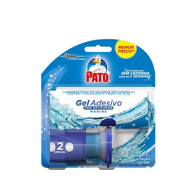 Scjohnson Pato Gel Adesivo Marine Aparelho 2 Discos