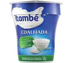 Coalhada Itamb Desnatado Adoado Light 130g