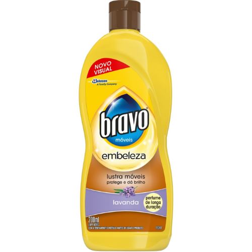 Scjohnson Lustra Mveis Bravo Classico Lavanda 200ml