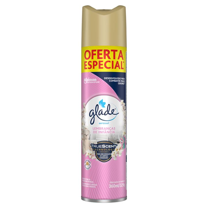 Scjohnson Glade Aero Lembrana De Infancia Oferta Especial 360ml