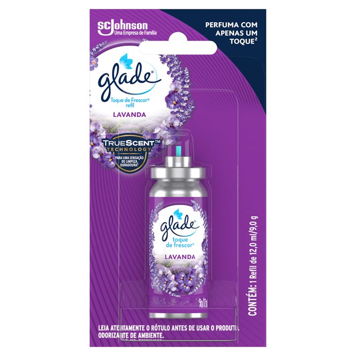 Scjohnson Glade Toque E Frescor Lavanda Refil 12ml