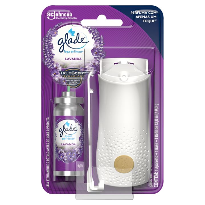 Scjohnson Glade Toque E Frescor Lavanda Aparelho 12ml