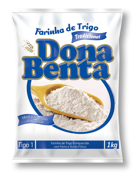 Dona Benta Farinha De Trigo Sem Fermento 1kg