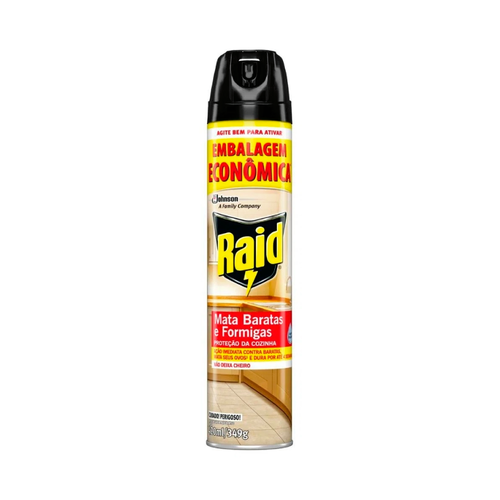 Scjohnson Inseticida Raid Multi-insetos Aerossol Mata Barata E Formiga Leve Mais Pague Menos 420ml