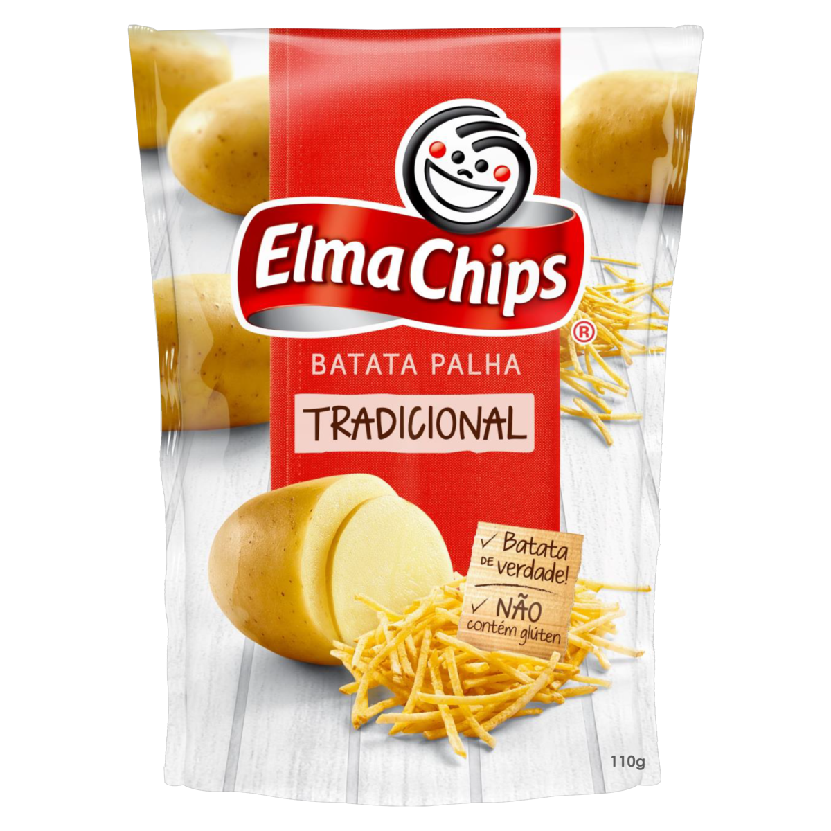 Batata Palha Elma Chips Tradicional 110g