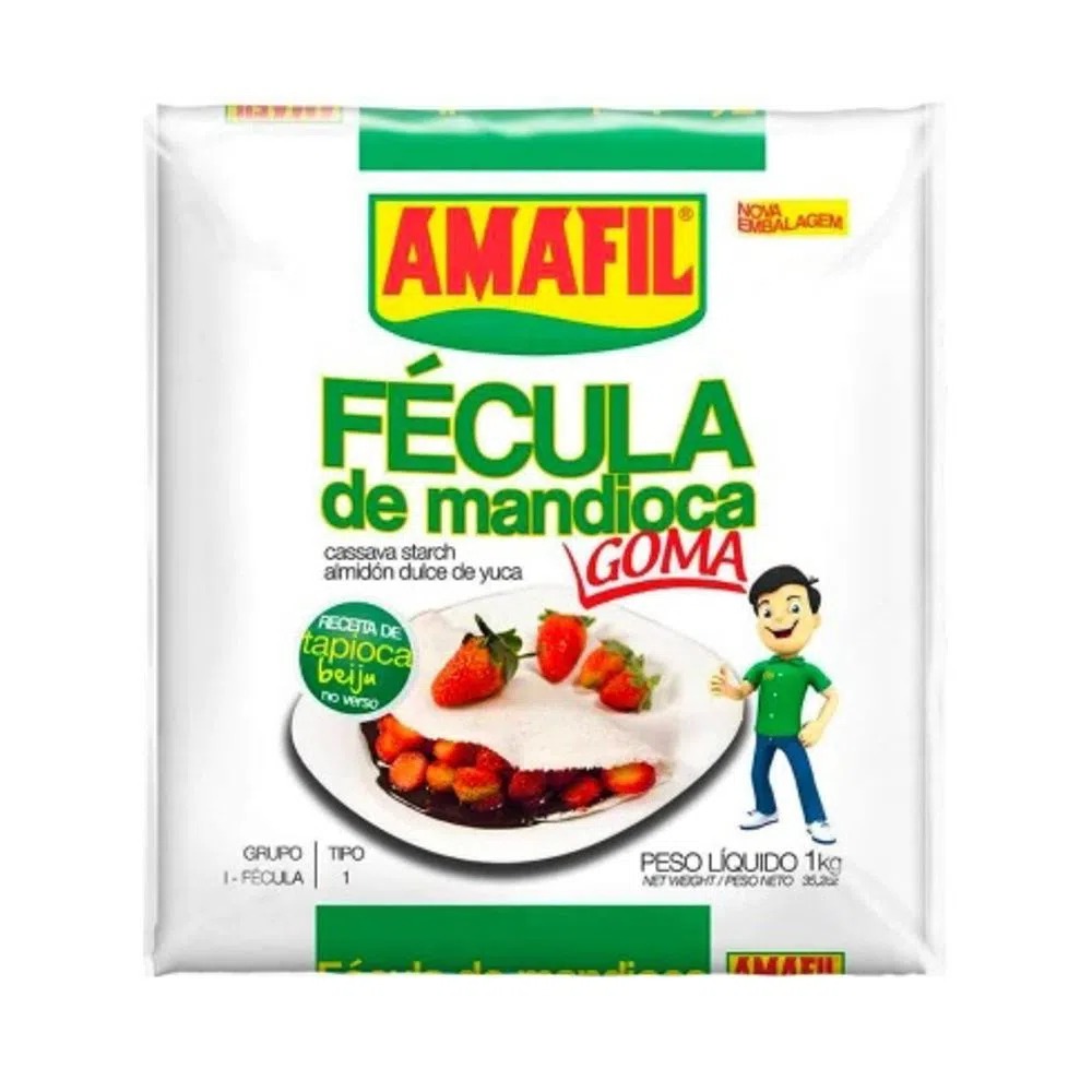 Fcula De Mandioca Amafil 1Kg