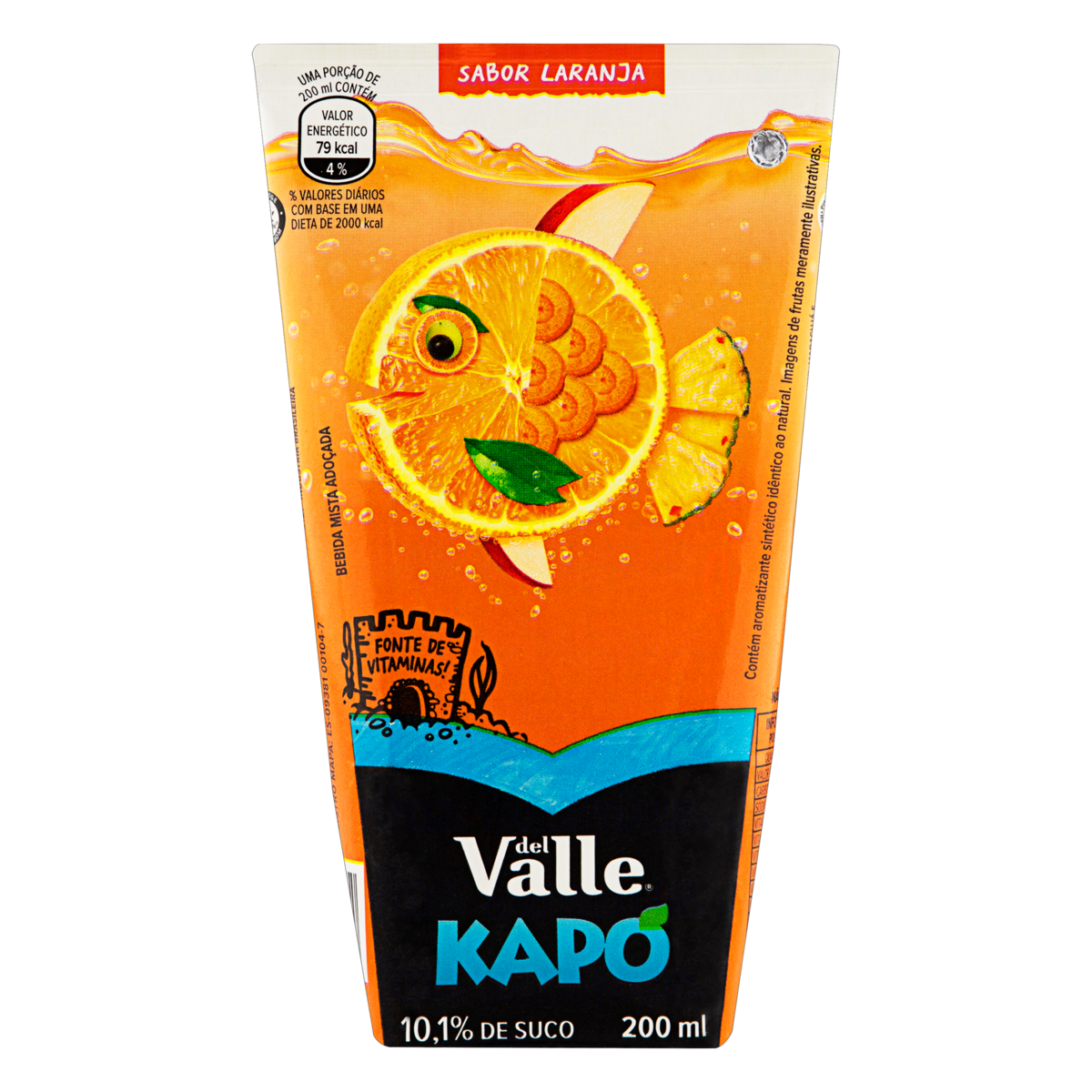 Suco Kapo Laranja 200ml