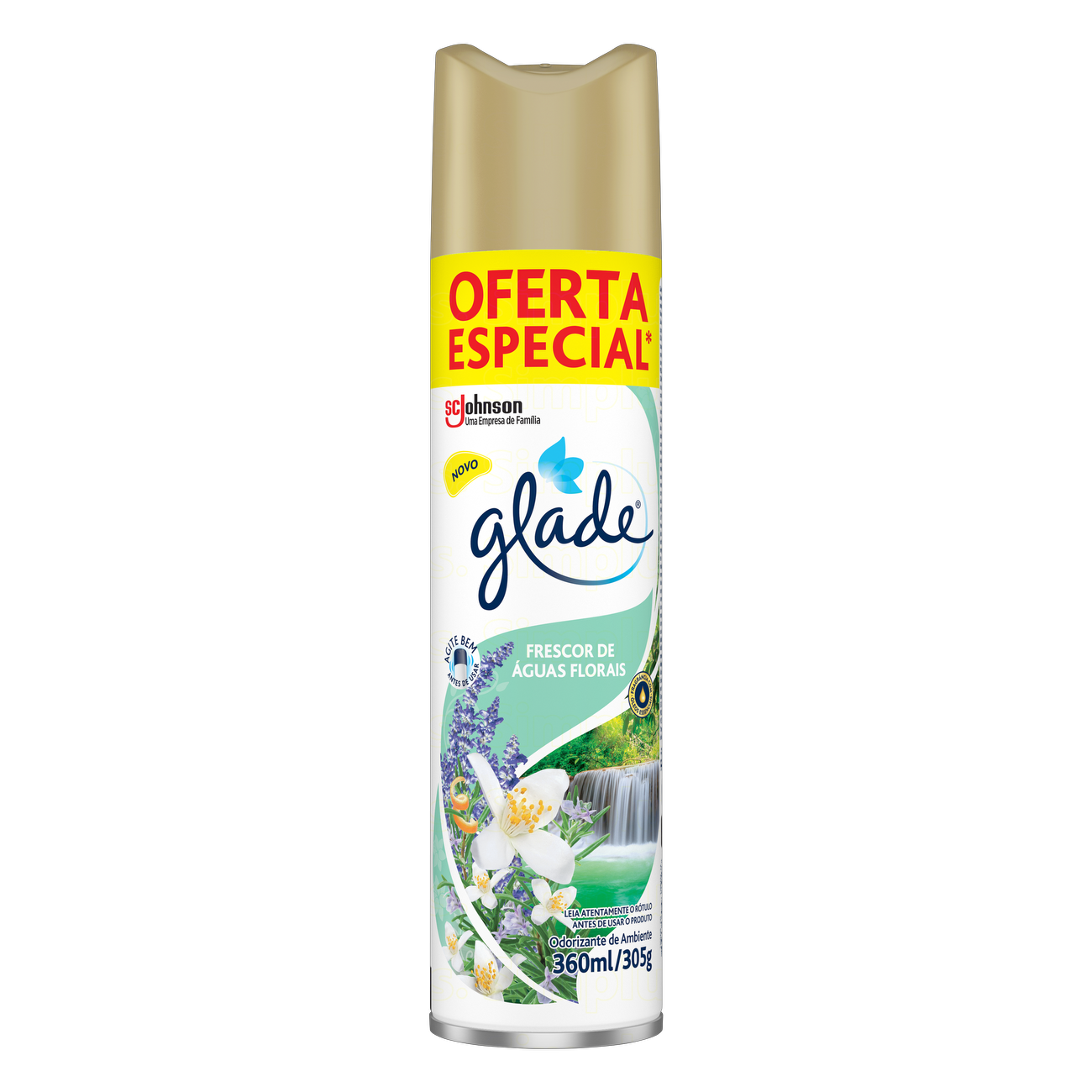 Scjohnson Glade Aerossol Aguas Florais Oferta Especial 360ml