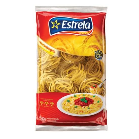 Macarrao Estrela Ninho Semola 500g