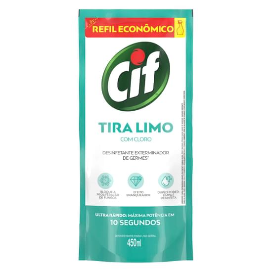 CIF Limpador M. Uso 500ml + Antibacterial